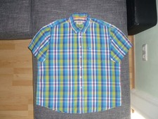 CAMEL ACTIVE-Herren Hemd Kurzarm Baumwolle Mehrfarbig-Kariert Gr.XXL/2XL TOP