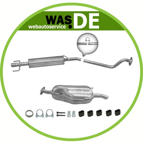 Auspuffanlage opel astra 4 - opel, 1.4