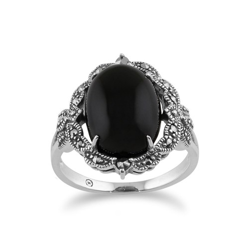 Jugendstil stil oval - jugendstil, schwarzer
