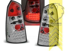 LED Rückleuchten Heckleuchten für Ford Focus 1 Turnier weiss chrom