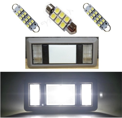 Map dome white led - white,