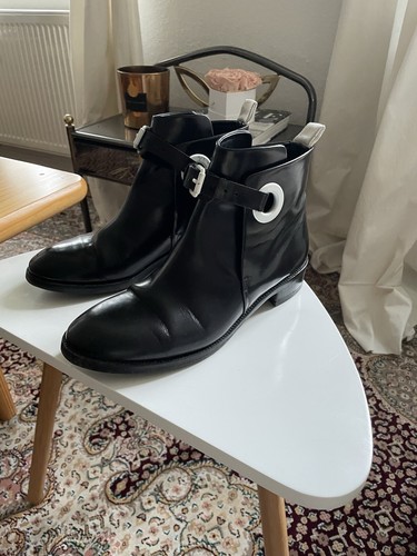 Acne studios black leather - acne,