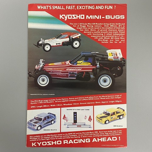 Kyosho mini bugs bmw - kyosho, mini-bugs