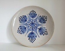 VEB Waldenburg Eydner Schale 28 cm Teller Keramik Wandteller Obstschale DDR