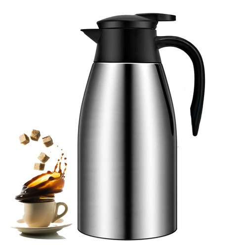 Isolierkanne edelstahl mit - isolierkanne, 2l