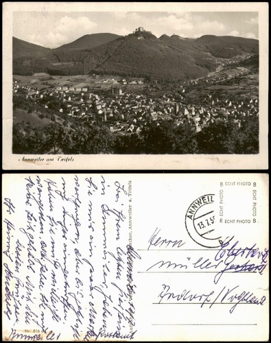 Ansichtskarte annweiler - ansichtskarte, am