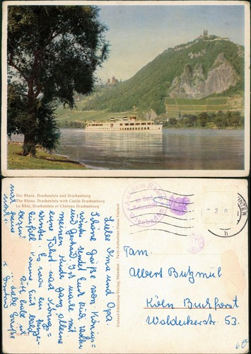 Königswinter rhein dampfer - rhein,