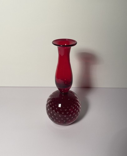 Murano vase rotes glas venini - murano,