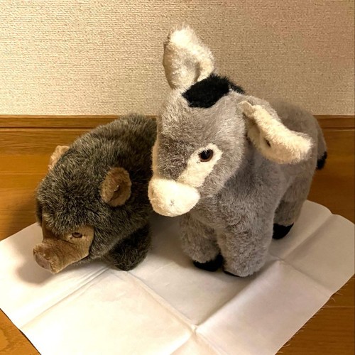 Steiff vintage esel - steiff,