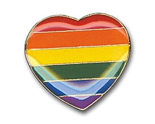 Rainbow pin regenbogen - x,