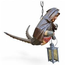 Lüster Lüsterweibchen orig um 1800 - 1890 Holz Lüster mit Laterne Rarität selten