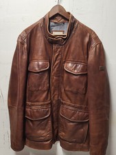 Lederjacke Trapper braun Top