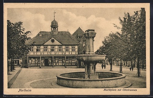 Northeim marktplatz mit - northeim,,