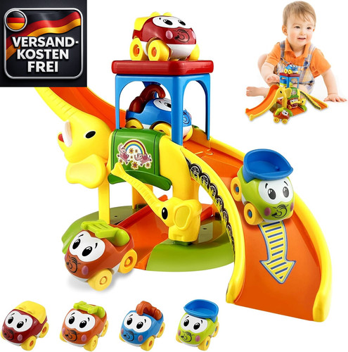 Kinderrennbahn mit autos - kinderrennbahn, 4