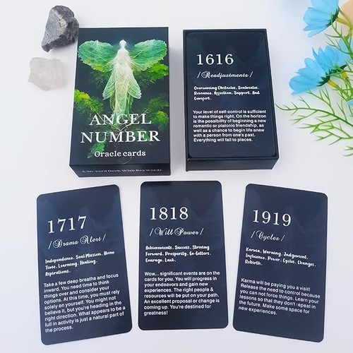 Engel zahlen orakel karten - zahlen,
