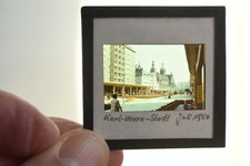 Dia DDR | 3x Glasdias: Karl-Marx-Stadt / Chemnitz 1980 | kl. Konvolut Ostalgie