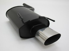 NOVUS Sportauspuff 135x75mm scharf passend für MERCEDES W202 CLK W208