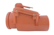 RÜCKSTAUKLAPPE Ø 100-110