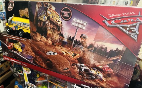 Mattel cars smash crash - &,