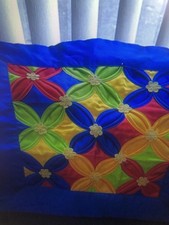 Heller gesteppter blumen - gesteppter,