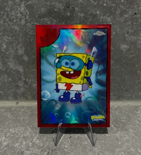 Topps chrome spongebob - chrome, the
