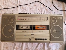 ITT RC 6600 Ghettoblaster / Doppelkassettenrekorder mit Radio