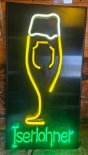 Iserlohner Pilsener Danzturm Licht lampe leuchtwerbung Selten.