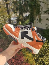 Off-White Out Of Office OWIA259F23LEA008 Orange Sneakers EU 41