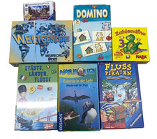 Spielepaket Kinder & Familie | Ravensburger, HABA, Kosmos | 7 Spiele & Puzzle
