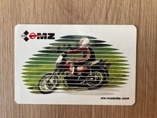 1 Stück alte DDR Taschenkalender Werbung IFA Motorrad MZ ETZ