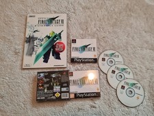 Mit Lösungsbuch: Final Fantasy 7 PS1 mit FF7 Brady Games Strategy Guide (Engl.)