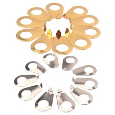 10 Gitarrenknopf Zeigerplatte Unterlegscheibe Anzeige Gitarrenteile