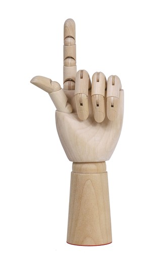 Gliederhand holzhand - gliederhand,
