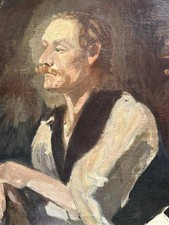 ANTIKES ÖLGEMÄLDE PORTRAIT