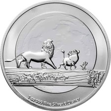 1 UNZE 999 SILBER - KÖNIG DER