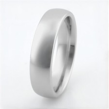 Weißgold Ring 750 rundoval