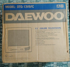 Daewoo 13" TV CRT DTQ-13V5FC