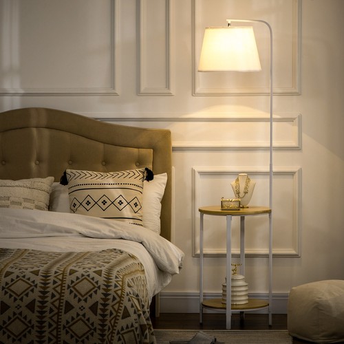 Homcom stehleuchte standlampe - stehleuchte,,