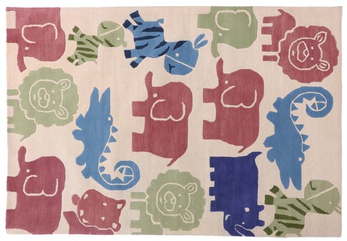 Kinderzimmer teppich wild - teppich,