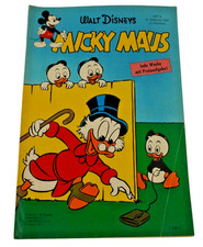 Micky Maus Heft 1960 Nr 8 Ehapa mit Sammelbild ohne Gutschein Sammlerzustand