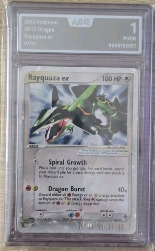Rayquaza holo pokemon - rayquaza,