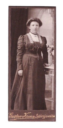 Cdv foto 1900 junge frau - 1900,,