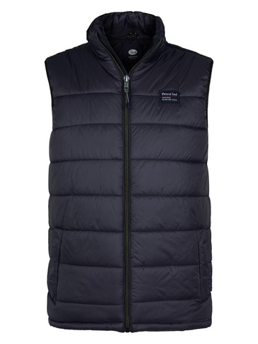Petrol herren weste deep black - petrol,