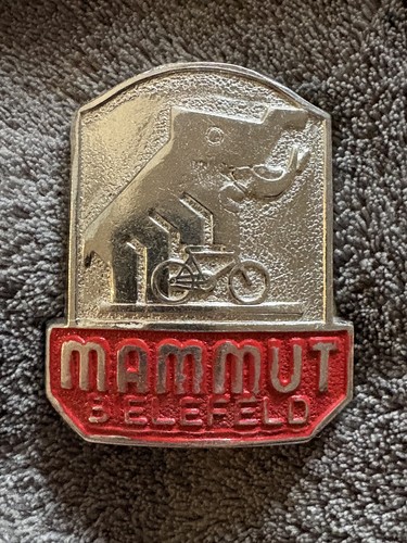 Steuerkopfschild mammut - steuerkopfschild,