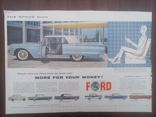Ford Thunderbird Hardtop, Taunus 17 M, Edsel, Werbung advert pubblicità, 1959
