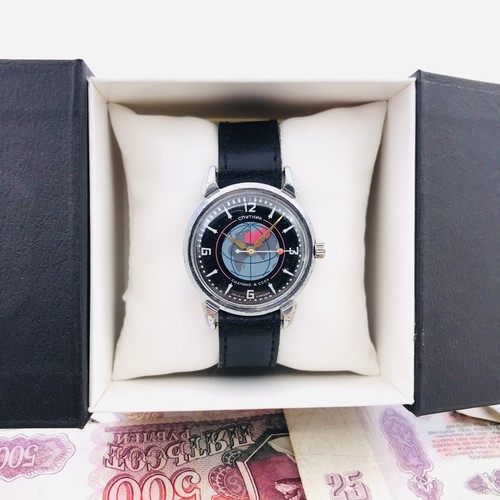 Vintage sputnik uhr - vintage,