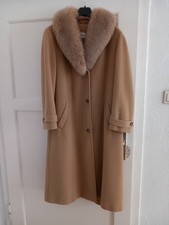 Damen Wollmantel Angora