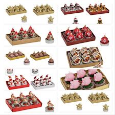 6 Teelichter Deko Weihnachten Advent Silvester  Herbst Kerze-wähle dein Motiv