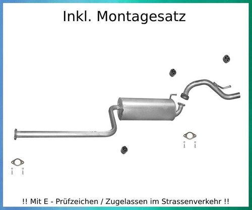 Auspuffanlage für hyundai - auspuffanlage,