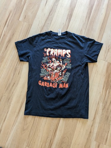 Cramps garbage man shirt m - cramps,